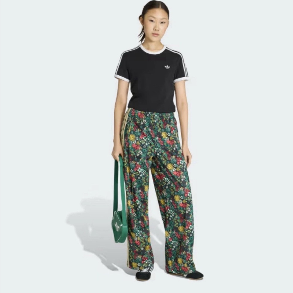 ADIDAS ORIGINALS X LIBERTY LONDON FIREBIRD TRACKPANTS Wm Sz S NWT
